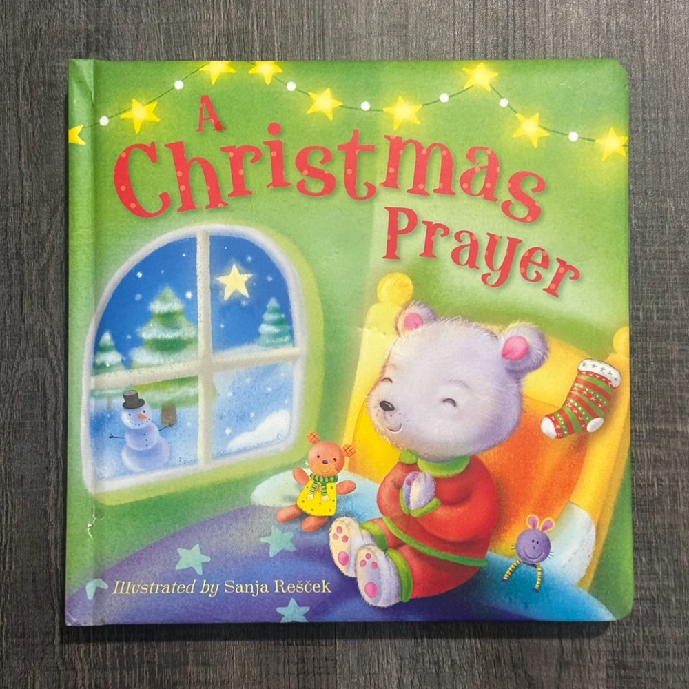 💞 A Christmas Prayer Children's Holiday Board Book